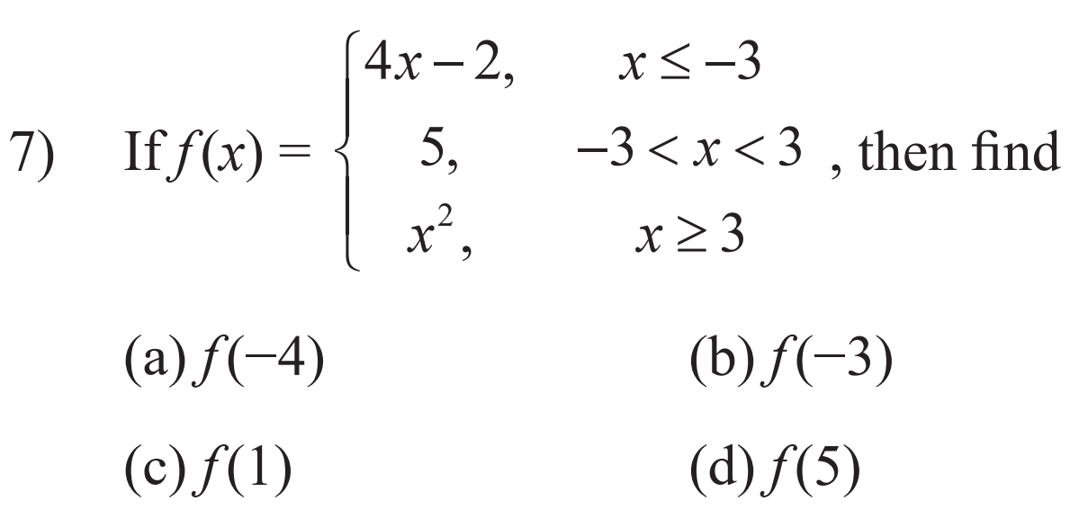 Function Examples Class 11 Class 11 Maths 1 : Chapter 2 FUNCTIONS (Exercise 2.1)